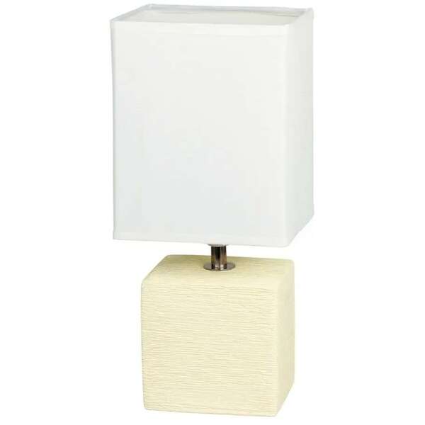 RABALUX Orlando keramicka stona lampa E14 40W krem