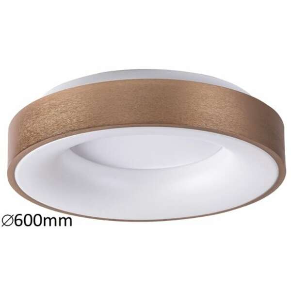 RABALUX Carmella,plafonjera,LED 50W, gold/bela