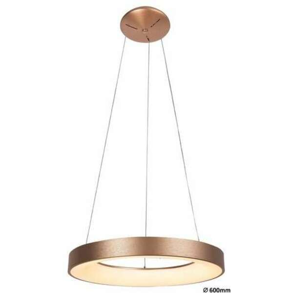 RABALUX Carmella,visilica,LED 50W,gold/bela