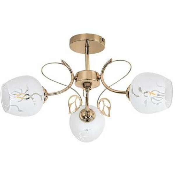 RABALUX Fauna plafonjera.E27 3x40W,zlato