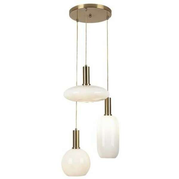 RABALUX Sinopia,visilica E27 3x60W,zlato