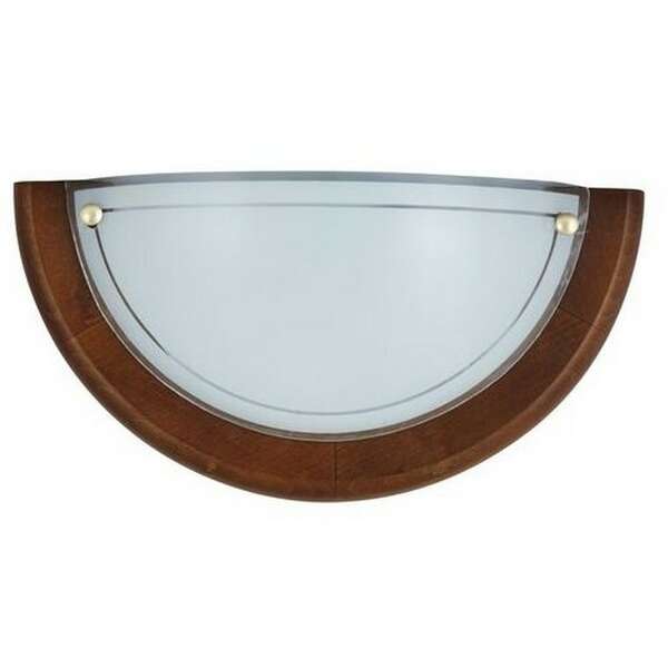 RABALUX Fa Ufo zidna lampa D30 E27 60W hrast opal