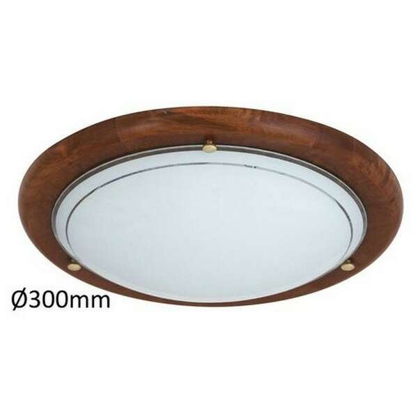 RABALUX Fa Ufo plafonjera D30 E27 60W hrast opal