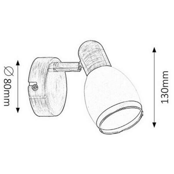 RABALUX Elite spot E14 1x max40W bronza