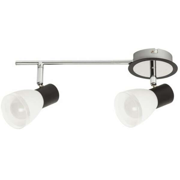 RABALUX Ati spot E14 2x max40W crno/hrom