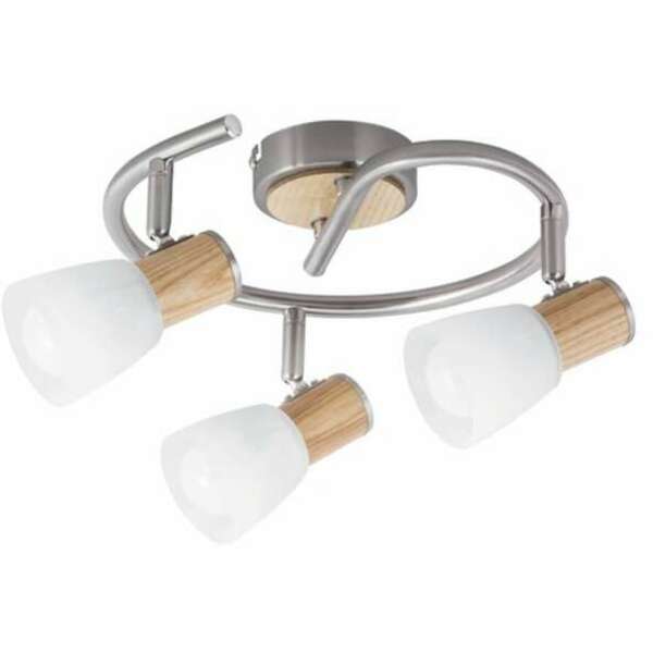 RABALUX Gavin spot E14 3x40W s.hrom, beech