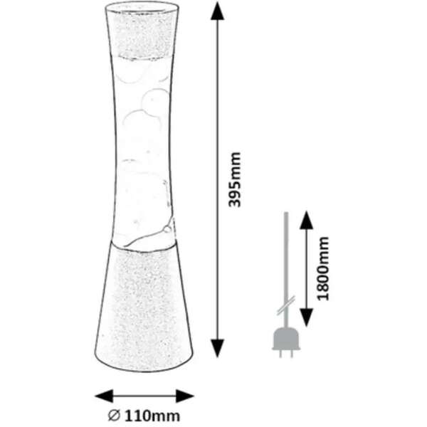 RABALUX Minka, stona lampa, GY6.35 / 1x max. 20W 4