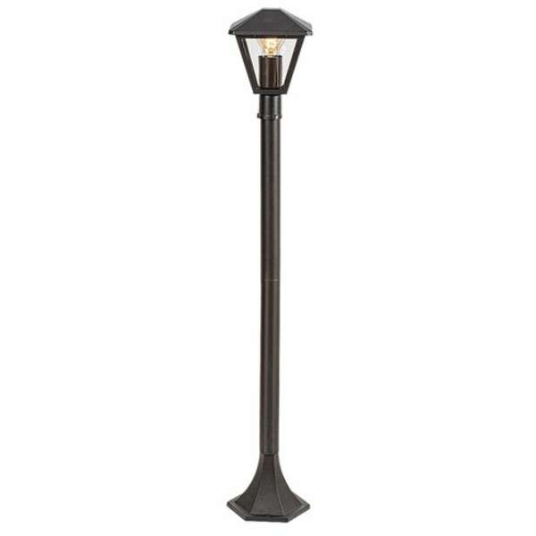 RABALUX Paravento spoljna podna lampa crna aluminijumska E27 40W 2
