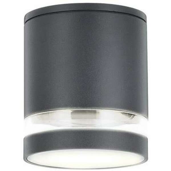 RABALUX Zombor, Spoljna nadgradna lampa, GU10 IP54, crna okrugla