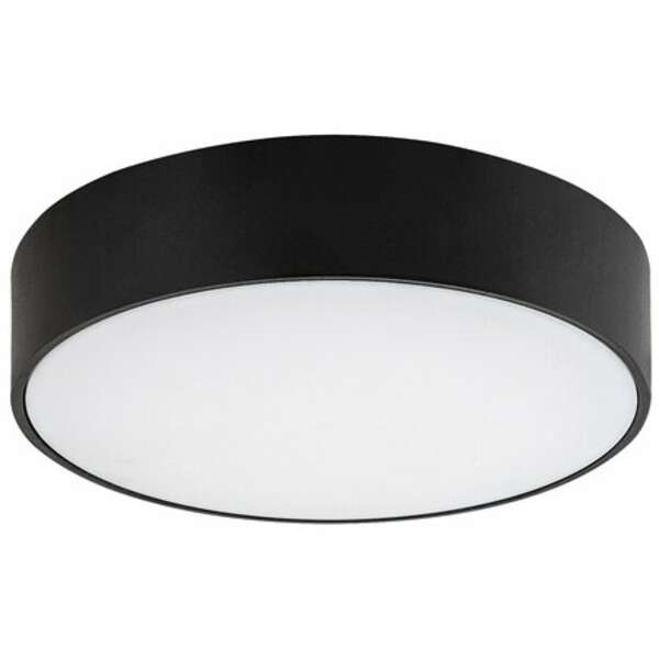 RABALUX Tartu,spoljna plafonskaLED18W,crno,okrugla