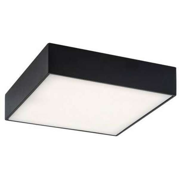 RABALUX Tartu,spoljna plafonska.,LED18W,crno,kvadratna