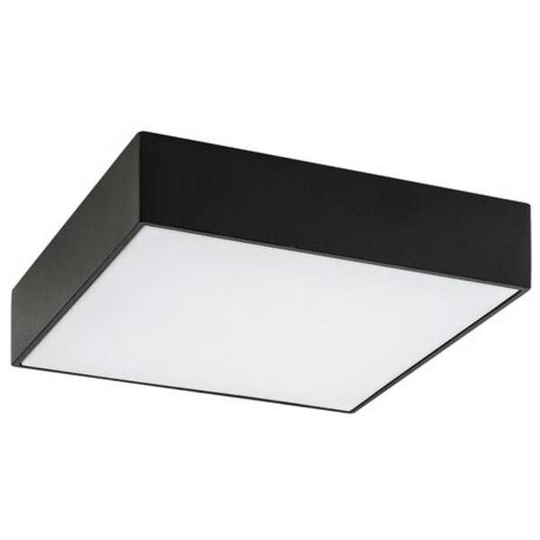 RABALUX Tartu,spoljna plafonska.,LED18W,crno,kvadratna