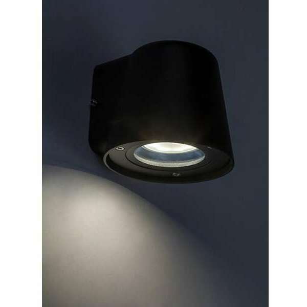 RABALUX Mandal, spoljna zidna,GU10 1X35W,crno