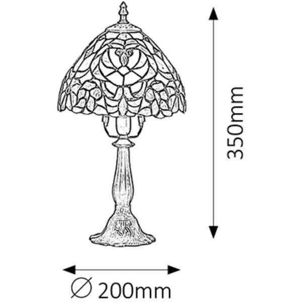RABALUX Mirella stona lampa E14 40W