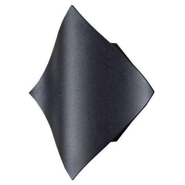 RABALUX Navia, spoljna zidna lampa LED10W crna