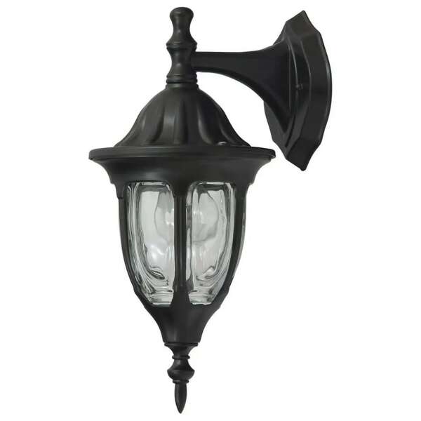 RABALUX Milano spoljna zidna lampa E27 60W crnoIP43
