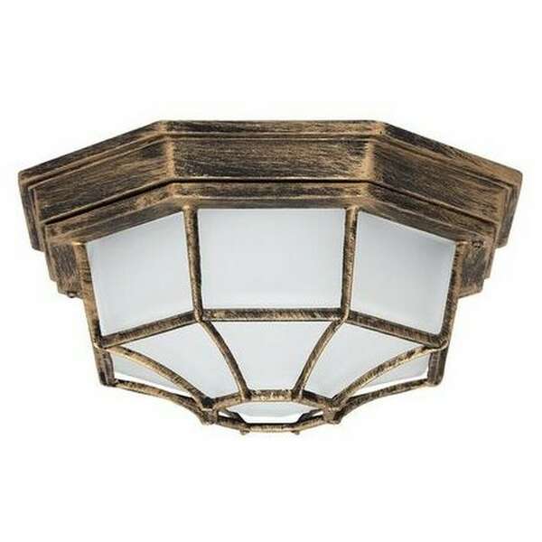 RABALUX Milano spoljna plafonjera E27 100W staro zlato IP44