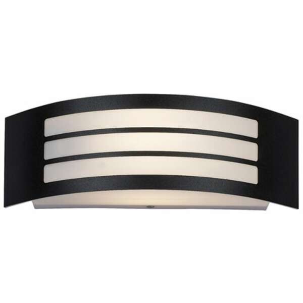 RABALUX Roma gardenE27 14W mat crno ensave IP44