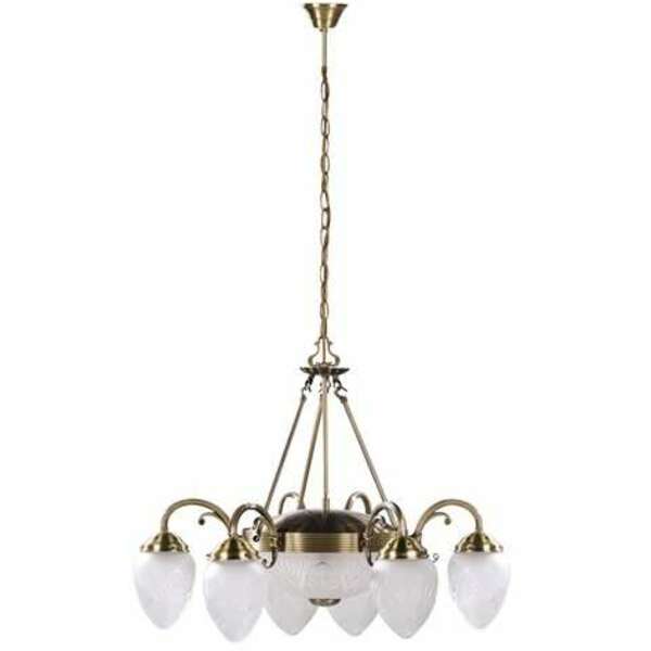 RABALUX Annabella 6arm luster E14 6x40W bronza
