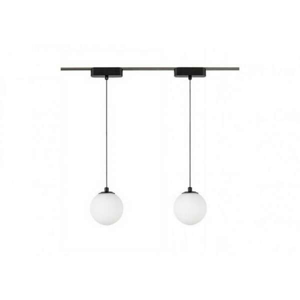 RABALUX LiTrack Pendant01W, šinska visilica kugla LED 5W, 400lm, 3000K, v120cm, p10cm, DC 24V