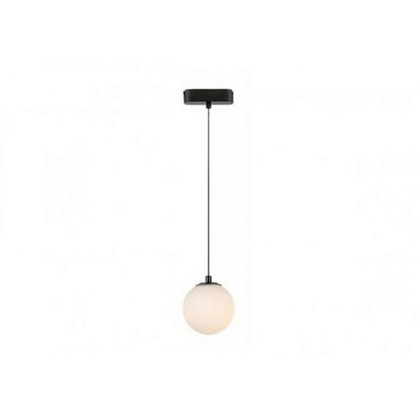 RABALUX LiTrack Pendant03V, SMART šinska visilica kugla LED 5W, 360lm, 2700-5500K, dimabilna, v120cm, p10cm, DC 24V