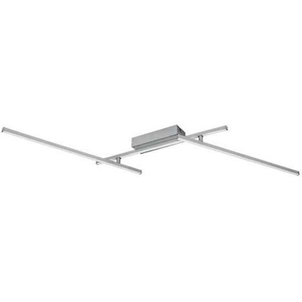 RABALUX Negan, LED plafonjera, srebrna 24W 1550lm-2850lm, 4000K