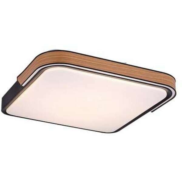 RABALUX Arild, SMART LED plafonjera daljinski i Tuya App, dimabilna, RGB, CCT 3000-6000K, 48W, 1850lm, cetvrtasta 50x48cm, WiFi, Bluetooth