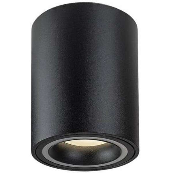 RABALUX Kobald plafonjera GU10 25W crna D8cm