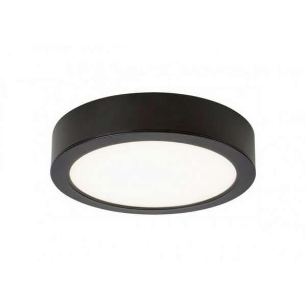 RABALUX Shaun2 plafonjera 7W 4000K crna okrugla
