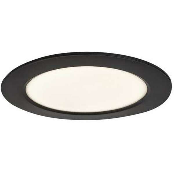 RABALUX Shaun2 plafonjera 12W 4000K crna okrugla