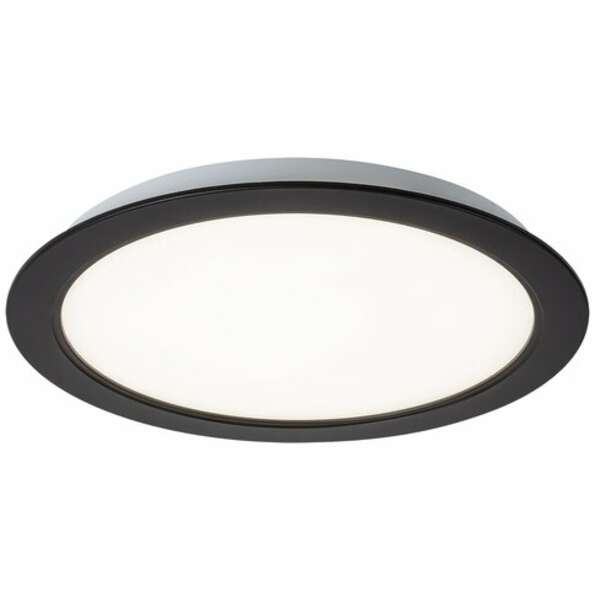 RABALUX Shaun2 plafonjera 18W 4000K crna okrugla