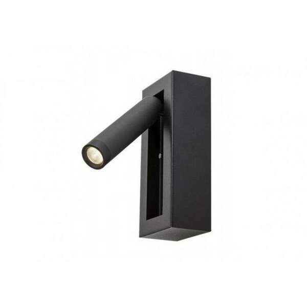 RABALUX Gello, zidna crna za citanje sa prekidacem LED 4W, 3000K