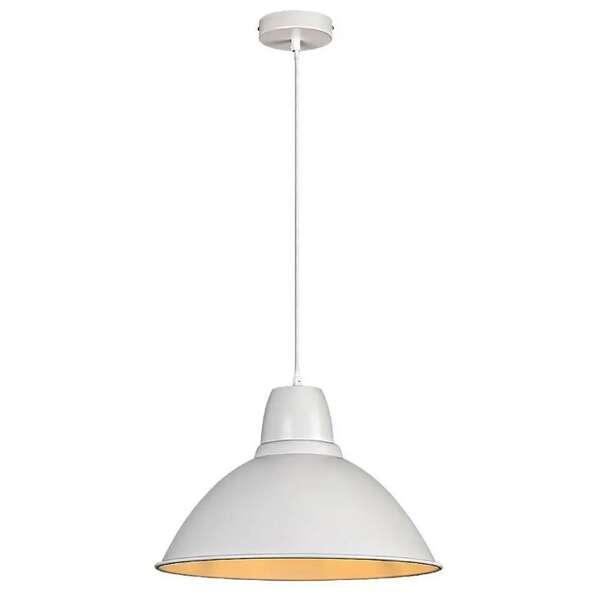 RABALUX Wilbour, metalna bela visilica, E27 1x60W IP20