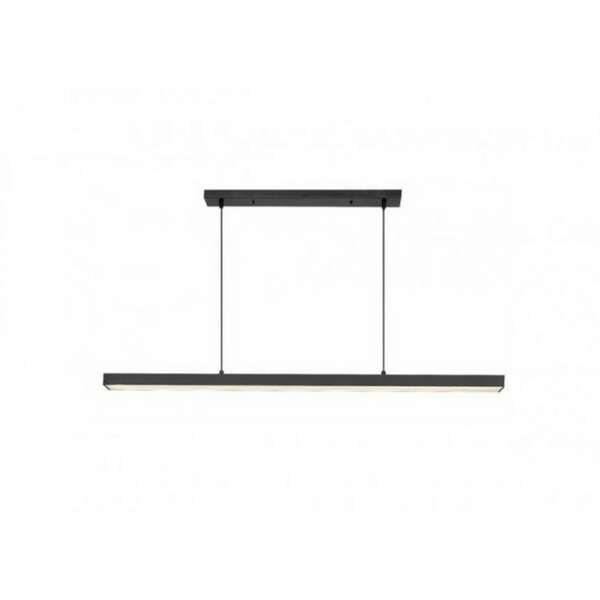 RABALUX Tariq, LED visilica mat crna aluminium, 30W, 1650lm, 4000K, š120cm, v130cm