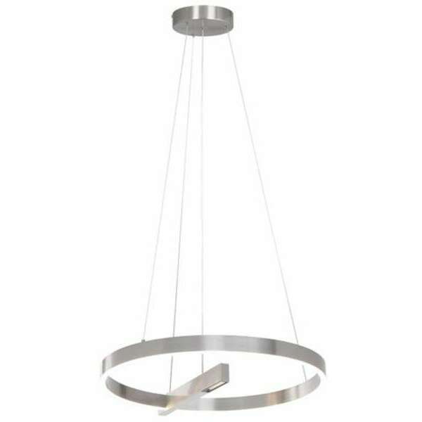 RABALUX Thrac, visilica brušeni aluminium LED  40W, 2070lm, 4000K, precnik 84cm