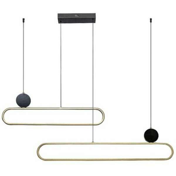 RABALUX Circado visilica LED48W crna/gold
