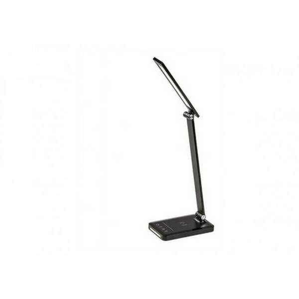 RABALUX Traze, stona crna sa wireless i USB punjacem za mobilni, LED 5W, 3000-65000K, dimabilna