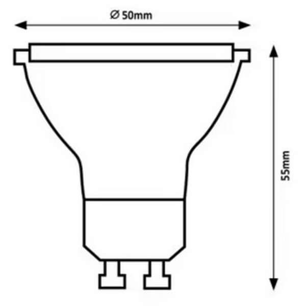 RABALUX LED sijalica GU10, 4W, 300lm, 4000K
