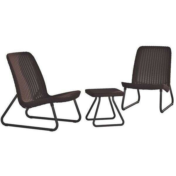 KETER Balkonski set Rio Patio braon CU 211426