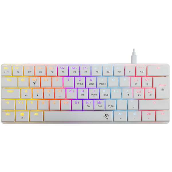 WHITE SHARK GK 006212 NAGAMAKI SR WHITE-RED MEHANICKA