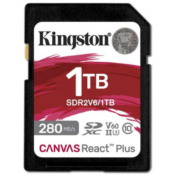 KINGSTON SDR2V6 1TB 1TB SDXC UHS-II 280R/150W U3 V60