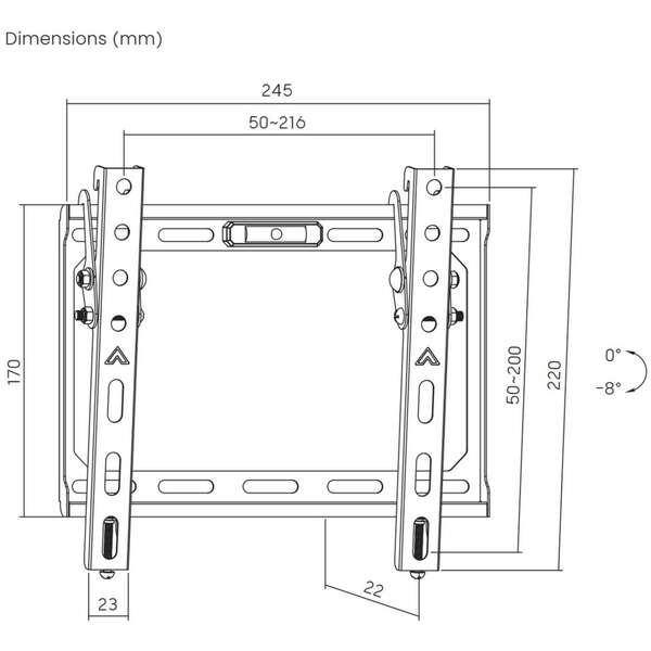 X STAND TILT 13-43 