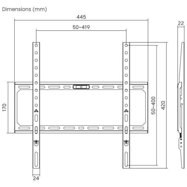 X STAND FIX 32-75
