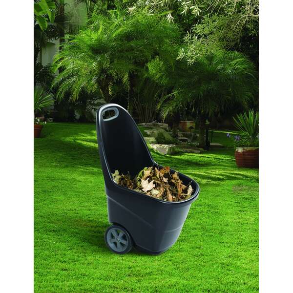 KETER Bastenska kolica 62L Easy go XL crna