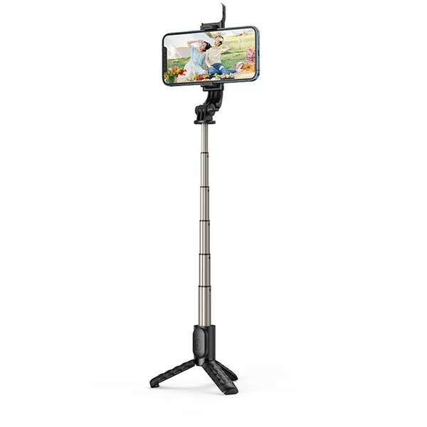 MCDODO LED Selfie Stick & Tripod Black
