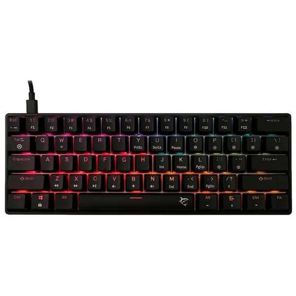 WHITE SHARK SHINOBI 2 GK 004211 mehanicka tastatura BLACK US RED Switch