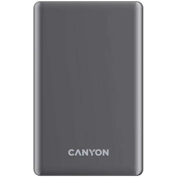 CANYON Power Bank 10000mAh 20W Magnetic Dark Grey CNS-CPB510DG