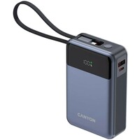 CANYON Power Bank 20000mAh 65W Dark Grey CNS-CPB600DG