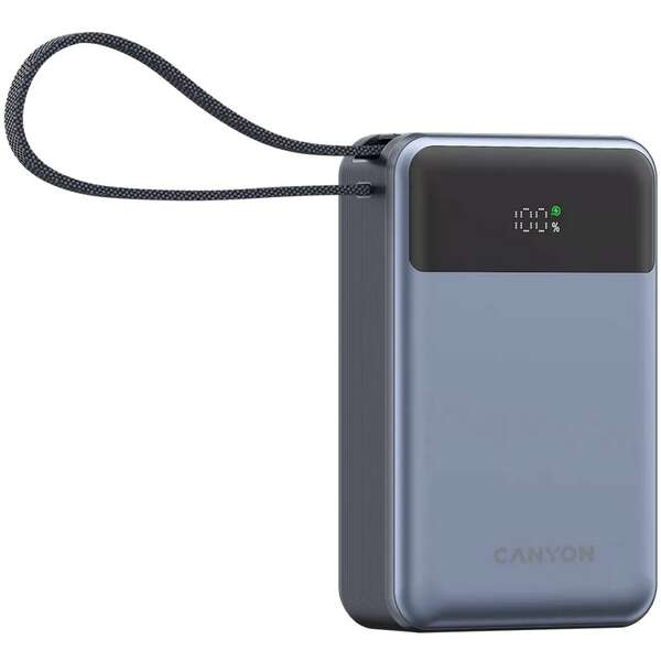 CANYON Power Bank 20000mAh 65W Dark Grey CNS-CPB600DG