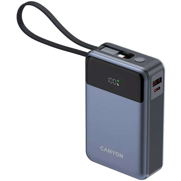 CANYON Power Bank 20000mAh 65W Dark Grey CNS-CPB600DG